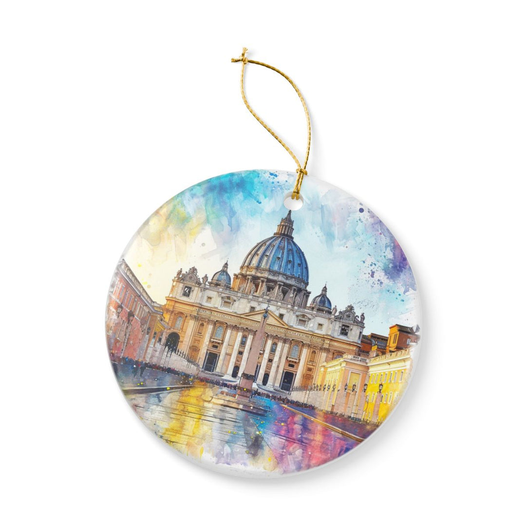 Vatican City Holy See Ornament: Unique Vatican City Holy See Souvenir, Vatican City Holy See Xmas Decor, and Authentic Vatican City Holy See Gift