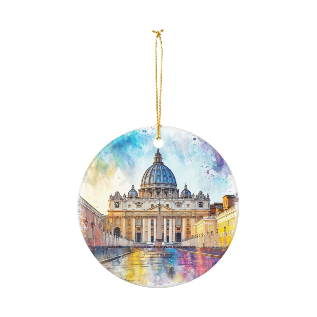 Vatican City Holy See Ornament: Unique Vatican City Holy See Souvenir, Vatican City Holy See Xmas Decor, and Authentic Vatican City Holy See Gift