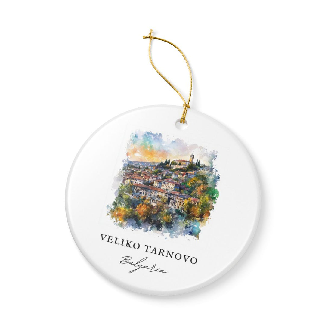 Veliko Tarnovo Ornament: Unique Veliko Tarnovo Souvenir, Veliko Tarnovo Xmas Decor, and Authentic Veliko Tarnovo Gift