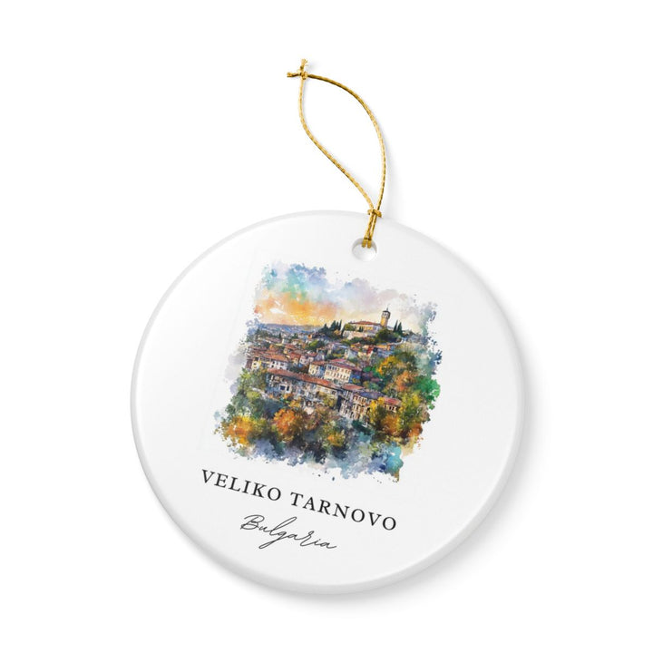 Veliko Tarnovo Ornament: Unique Veliko Tarnovo Souvenir, Veliko Tarnovo Xmas Decor, and Authentic Veliko Tarnovo Gift