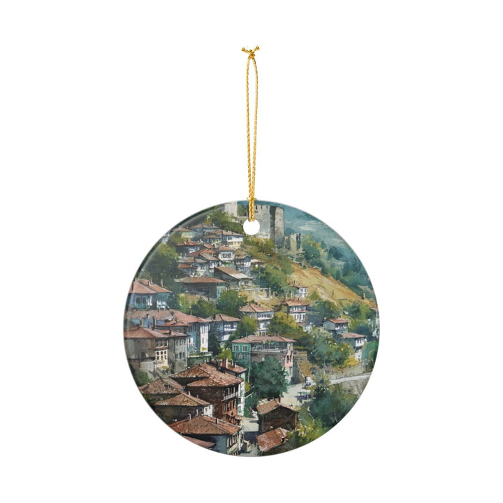 Veliko Tarnovo Ornament: Unique Veliko Tarnovo Souvenir, Veliko Tarnovo Xmas Decor, and Authentic Veliko Tarnovo Gift