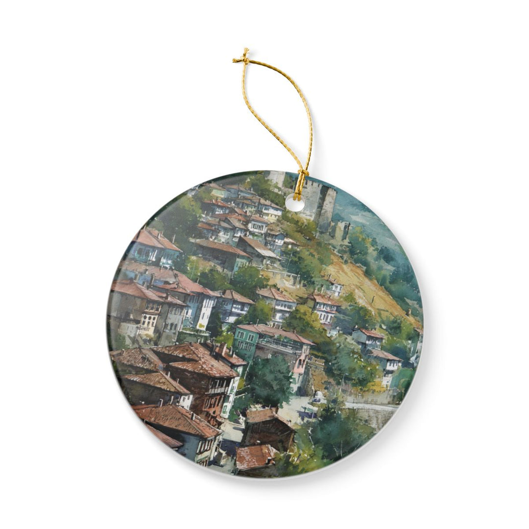 Veliko Tarnovo Ornament: Unique Veliko Tarnovo Souvenir, Veliko Tarnovo Xmas Decor, and Authentic Veliko Tarnovo Gift