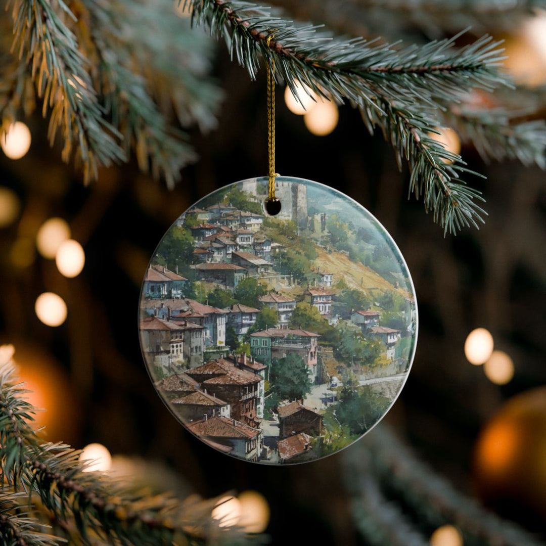 Veliko Tarnovo Ornament: Unique Veliko Tarnovo Souvenir, Veliko Tarnovo Xmas Decor, and Authentic Veliko Tarnovo Gift