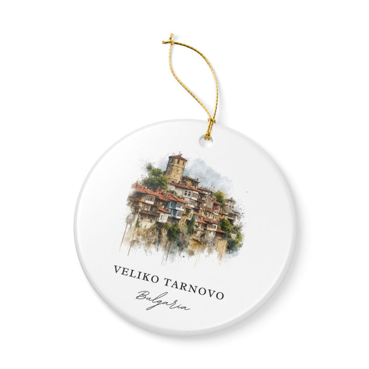 Veliko Tarnovo Ornament: Unique Veliko Tarnovo Souvenir, Veliko Tarnovo Xmas Decor, and Authentic Veliko Tarnovo Gift