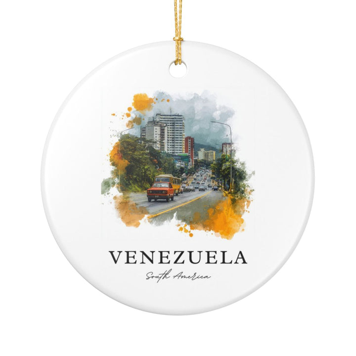 Venezuela Ornament: Unique Venezuela Souvenir, Venezuela Xmas Decor, and Authentic Venezuela Gift