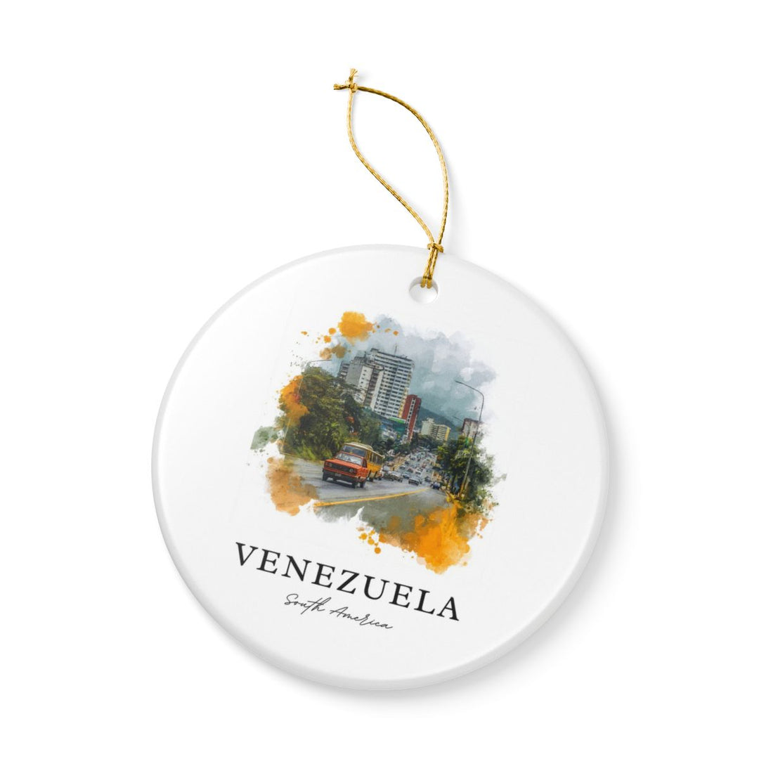 Venezuela Ornament: Unique Venezuela Souvenir, Venezuela Xmas Decor, and Authentic Venezuela Gift