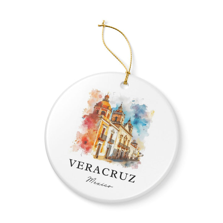 Veracruz Mexico Ornament: Unique Veracruz Souvenir, Veracruz Mexico Xmas Decor, and Authentic Veracruz Gift