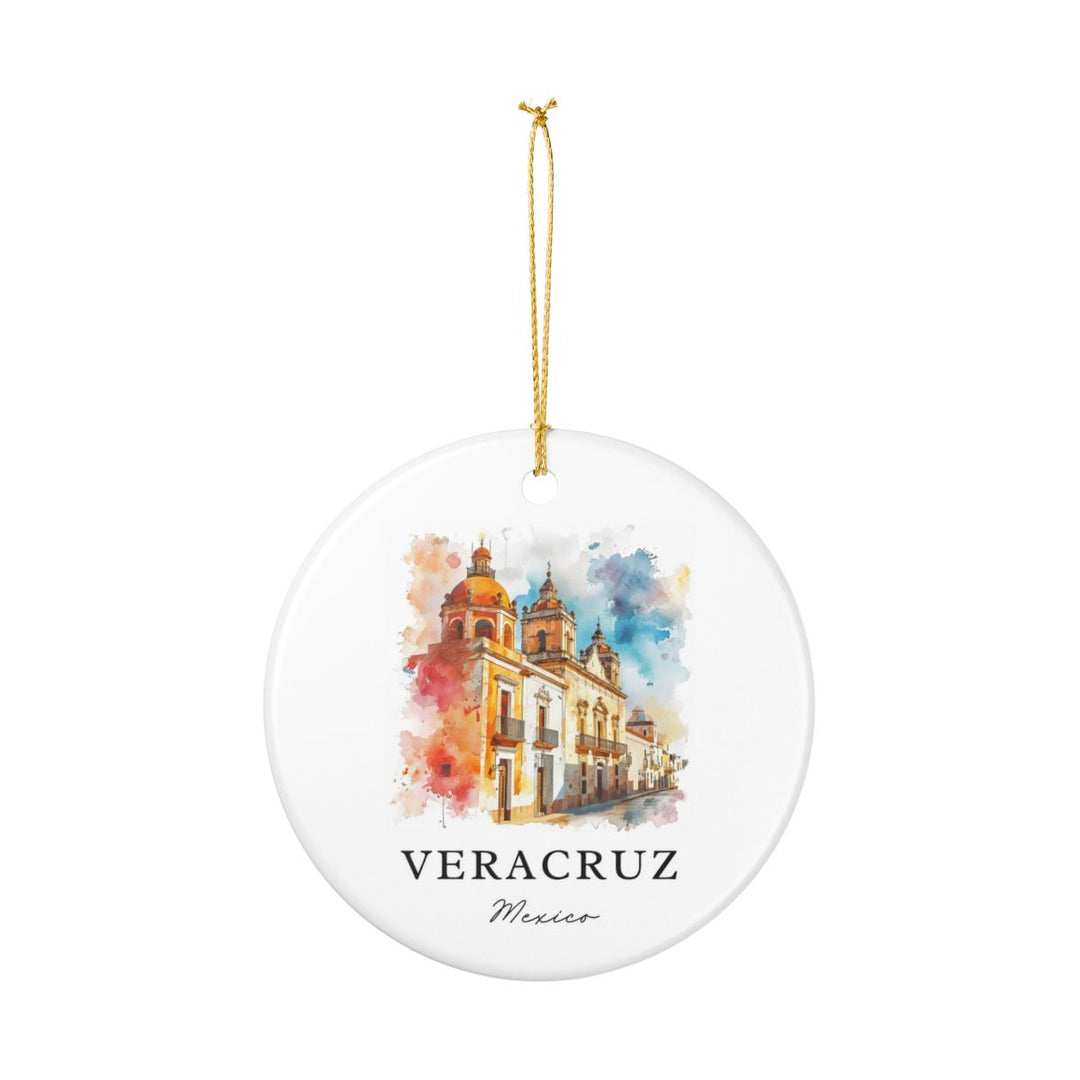 Veracruz Mexico Ornament: Unique Veracruz Souvenir, Veracruz Mexico Xmas Decor, and Authentic Veracruz Gift