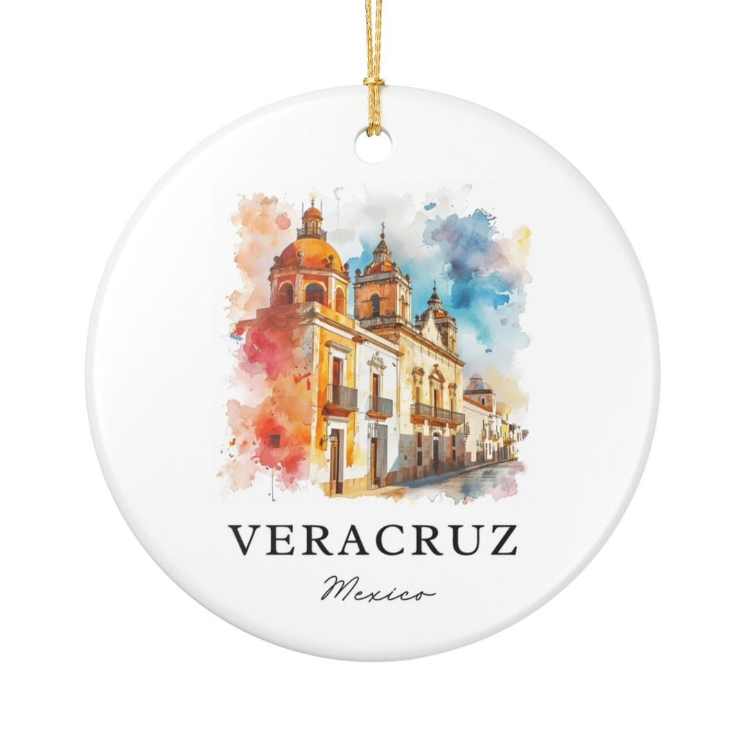 Veracruz Mexico Ornament: Unique Veracruz Souvenir, Veracruz Mexico Xmas Decor, and Authentic Veracruz Gift