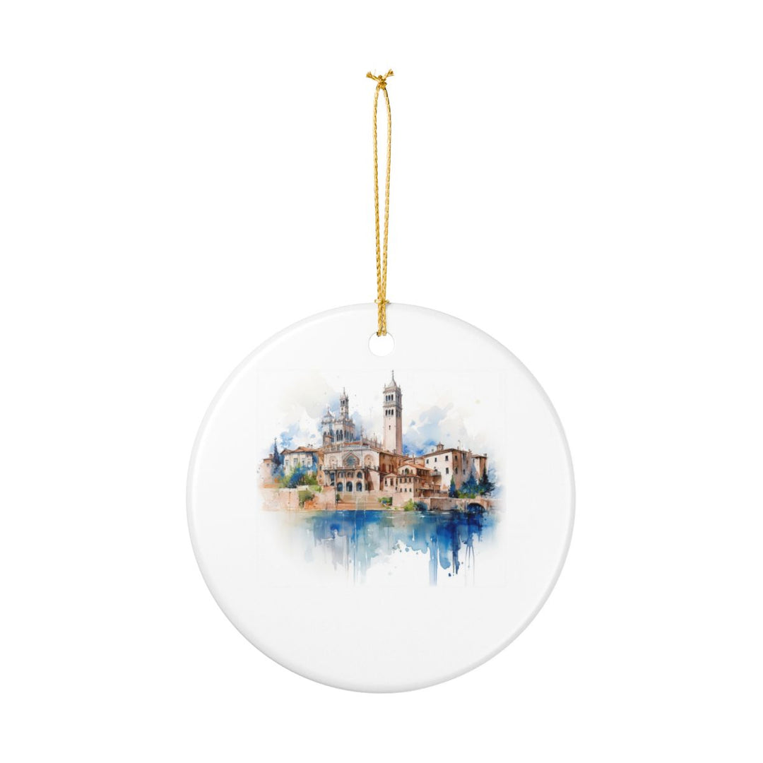 Verona Italy Ornament: Unique Verona Italy Souvenir, Verona Italy Xmas Decor, and Authentic Verona Italy Gift
