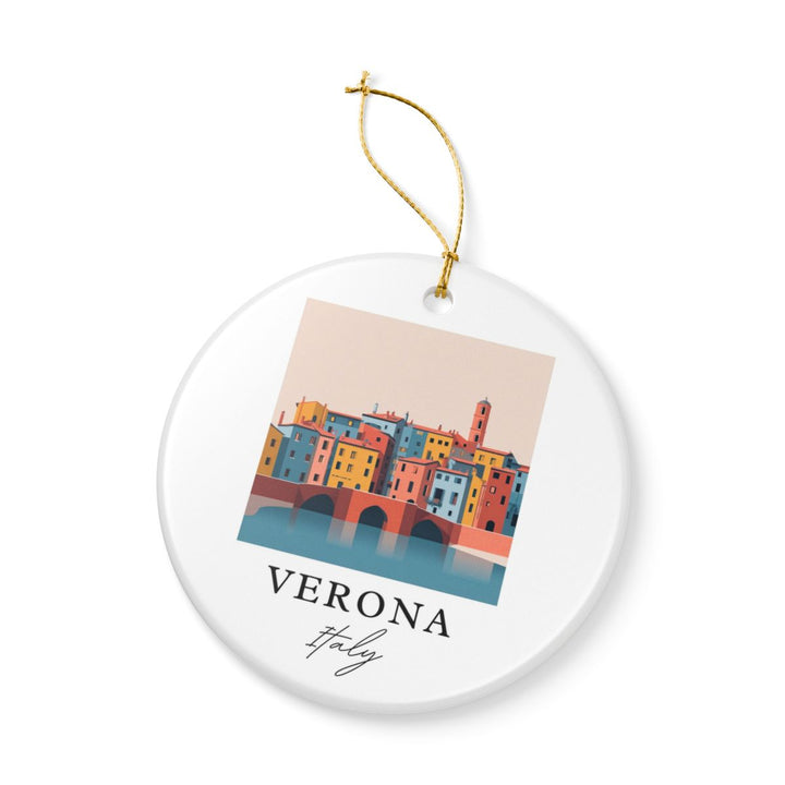 Verona Italy Ornament: Unique Verona Italy Souvenir, Verona Italy Xmas Decor, and Authentic Verona Italy Gift