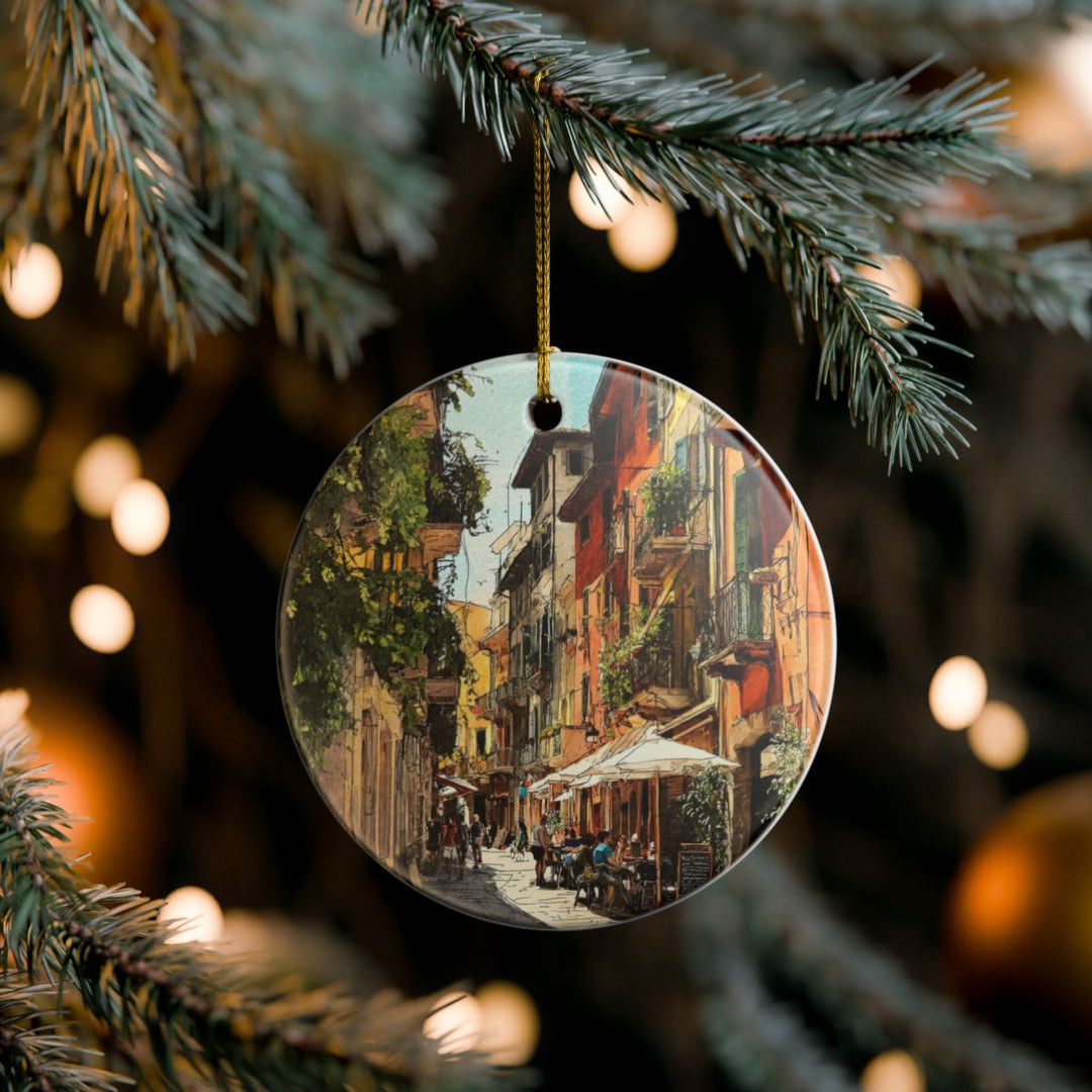 Verona Italy Ornament: Unique Verona Italy Souvenir, Verona Italy Xmas Decor, and Authentic Verona Italy Gift