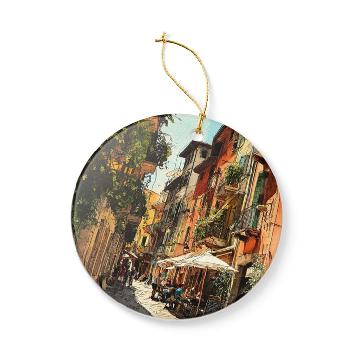 Verona Italy Ornament: Unique Verona Italy Souvenir, Verona Italy Xmas Decor, and Authentic Verona Italy Gift