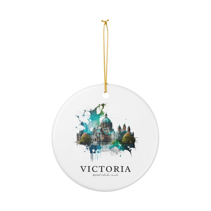 Victoria British Columbia Canada Ornament: Unique Victoria British Columbia Souvenir, Victoria British Columbia Canada Xmas Decor