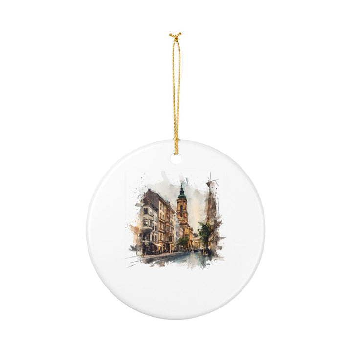 Vienna Austria Ornament: Unique Vienna Souvenir, Vienna Austria Xmas Decor, and Authentic Vienna Gift