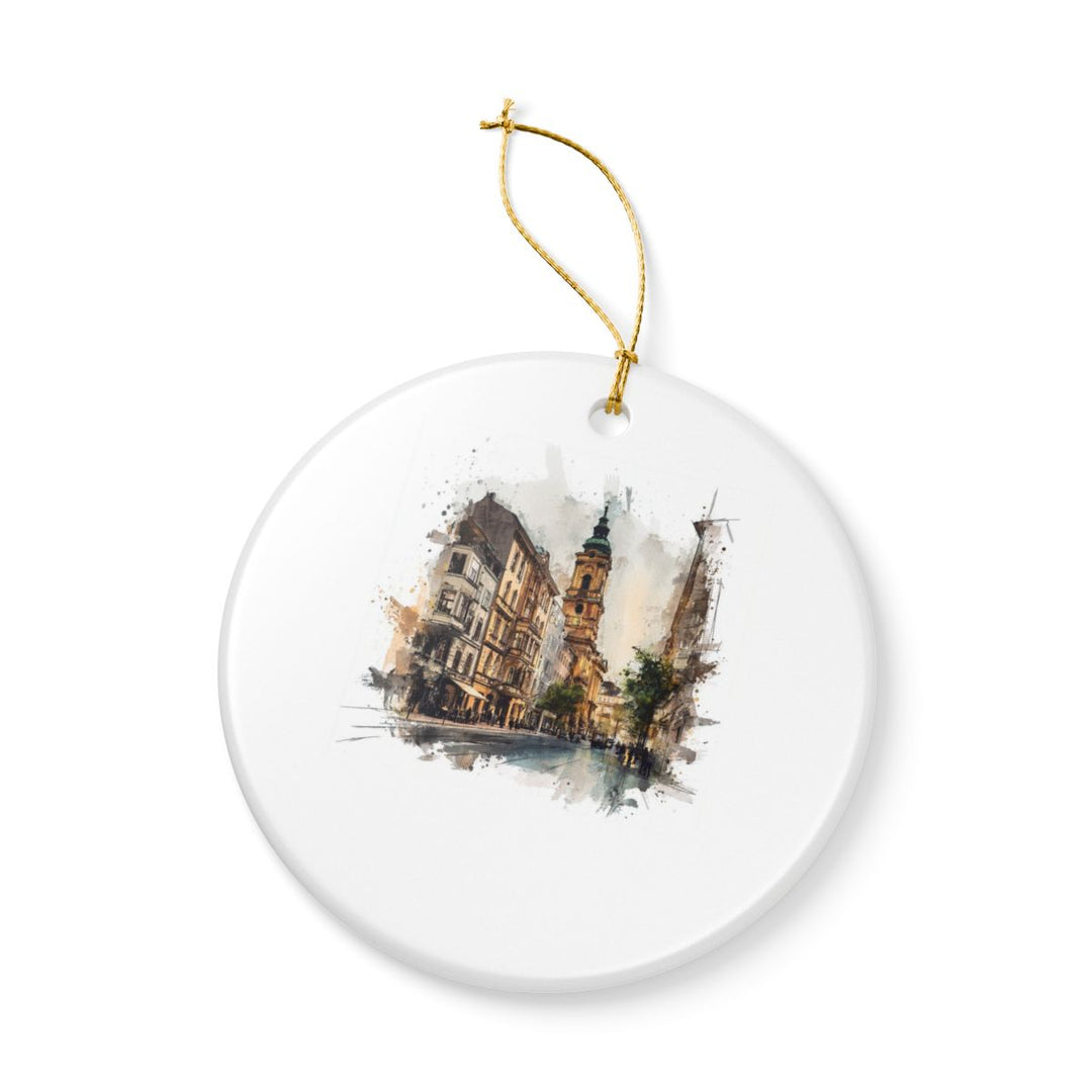 Vienna Austria Ornament: Unique Vienna Souvenir, Vienna Austria Xmas Decor, and Authentic Vienna Gift