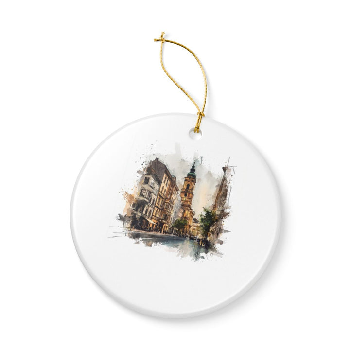 Vienna Austria Ornament: Unique Vienna Souvenir, Vienna Austria Xmas Decor, and Authentic Vienna Gift
