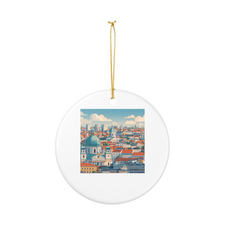 Vienna Austria Ornament: Unique Vienna Souvenir, Vienna Austria Xmas Decor, and Authentic Vienna Gift