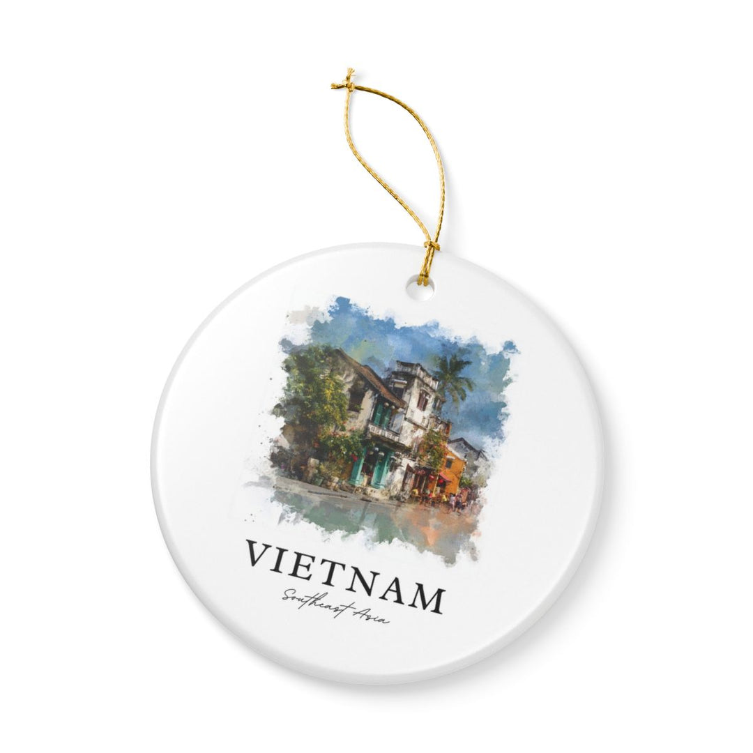 Vietnam Vietnam Ornament: Unique Vietnam Souvenir, Vietnam Vietnam Xmas Decor, and Authentic Vietnam Gift