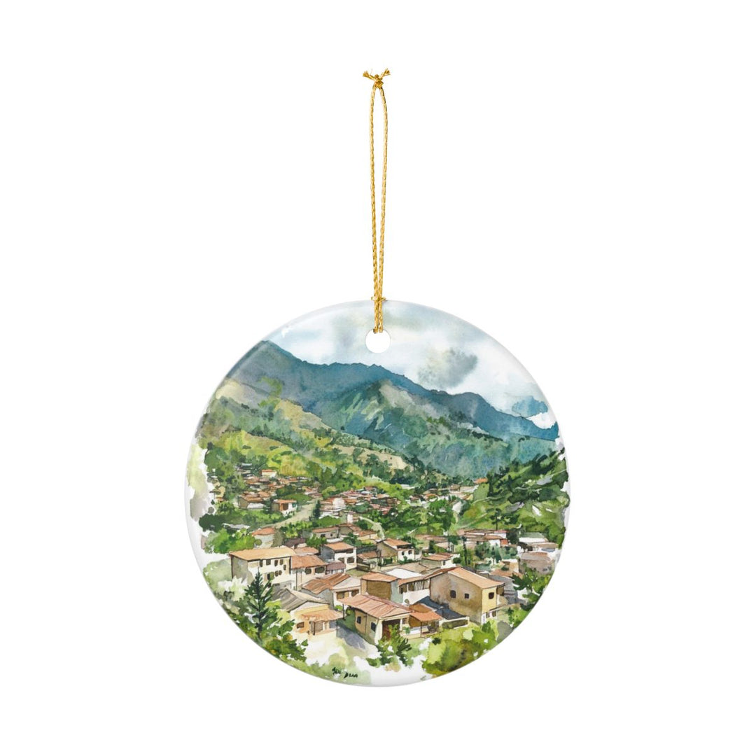 Vilcabamba Ornament: Unique Vilcabamba Souvenir, Vilcabamba Xmas Decor, and Authentic Vilcabamba Gift