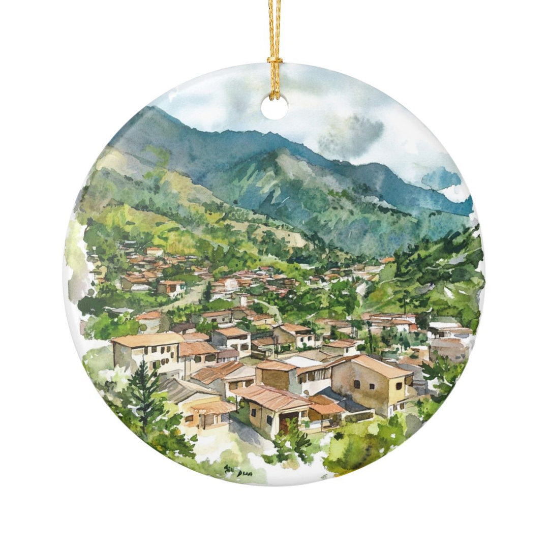 Vilcabamba Ornament: Unique Vilcabamba Souvenir, Vilcabamba Xmas Decor, and Authentic Vilcabamba Gift
