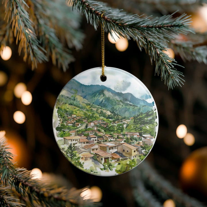 Vilcabamba Ornament: Unique Vilcabamba Souvenir, Vilcabamba Xmas Decor, and Authentic Vilcabamba Gift
