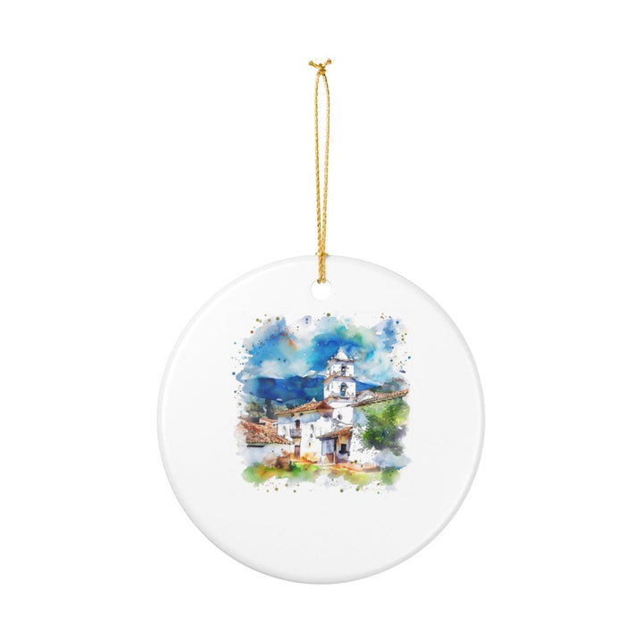 Villa DE Leyva Ornament: Unique Villa DE Leyva Souvenir, Villa DE Leyva Xmas Decor, and Authentic Villa DE Leyva Gift