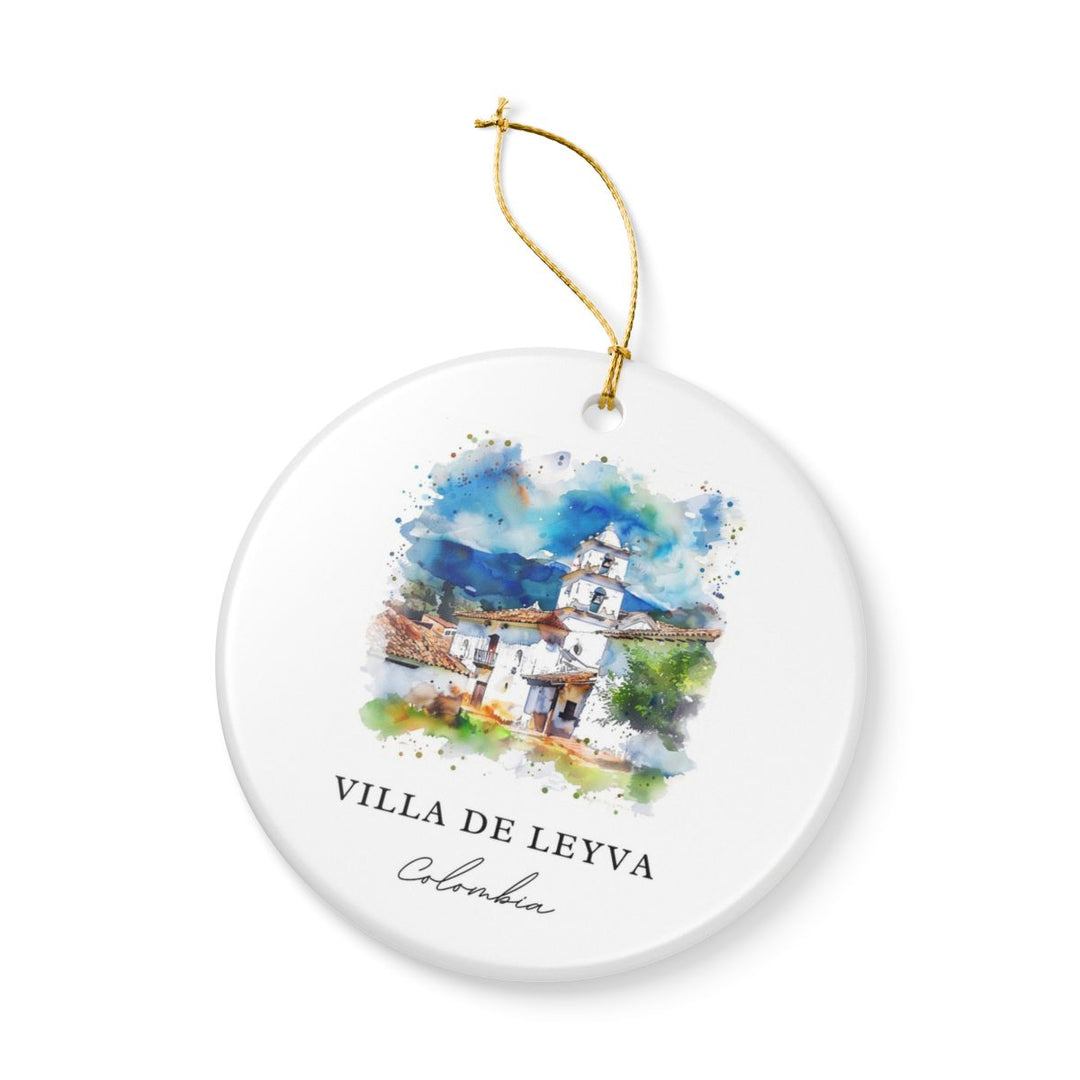 Villa de Leyva Colombia Ornament: Unique Villa de Leyva Souvenir, Villa de Leyva Colombia Xmas Decor, and Authentic Villa de Leyva Gift