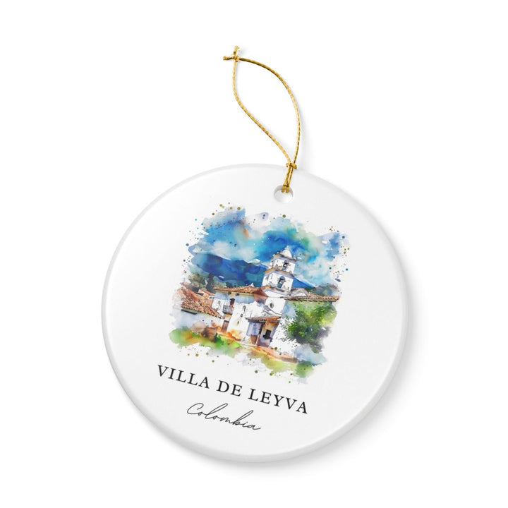 Villa de Leyva Colombia Ornament: Unique Villa de Leyva Souvenir, Villa de Leyva Colombia Xmas Decor, and Authentic Villa de Leyva Gift