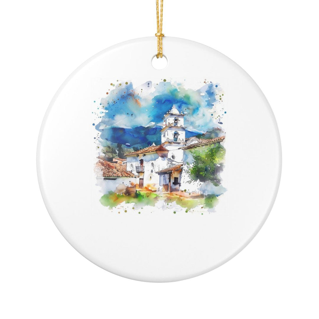 Villa DE Leyva Ornament: Unique Villa DE Leyva Souvenir, Villa DE Leyva Xmas Decor, and Authentic Villa DE Leyva Gift