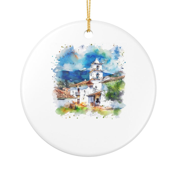 Villa DE Leyva Ornament: Unique Villa DE Leyva Souvenir, Villa DE Leyva Xmas Decor, and Authentic Villa DE Leyva Gift
