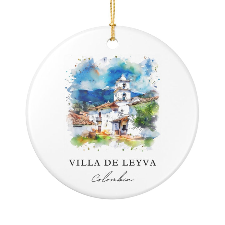 Villa de Leyva Colombia Ornament: Unique Villa de Leyva Souvenir, Villa de Leyva Colombia Xmas Decor, and Authentic Villa de Leyva Gift