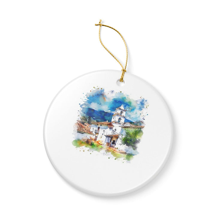 Villa DE Leyva Ornament: Unique Villa DE Leyva Souvenir, Villa DE Leyva Xmas Decor, and Authentic Villa DE Leyva Gift