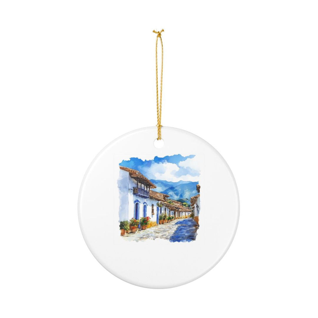 Villa DE Leyva Ornament: Unique Villa DE Leyva Souvenir, Villa DE Leyva Xmas Decor, and Authentic Villa DE Leyva Gift