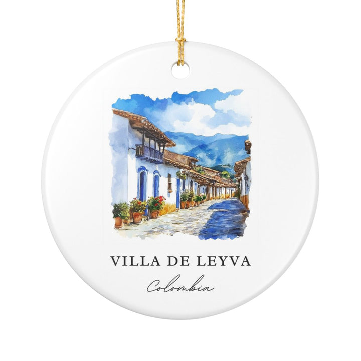 Villa de Leyva Colombia Ornament: Unique Villa de Leyva Souvenir, Villa de Leyva Colombia Xmas Decor, and Authentic Villa de Leyva Gift