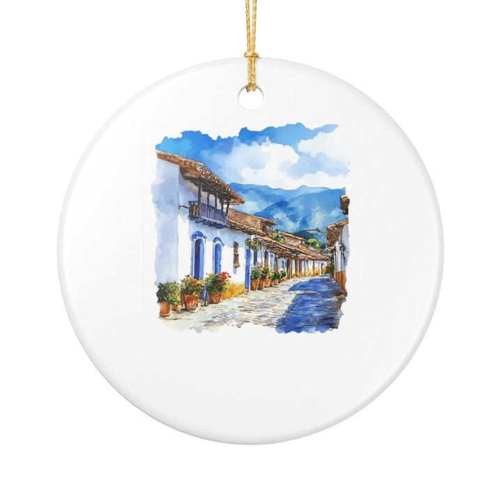 Villa DE Leyva Ornament: Unique Villa DE Leyva Souvenir, Villa DE Leyva Xmas Decor, and Authentic Villa DE Leyva Gift