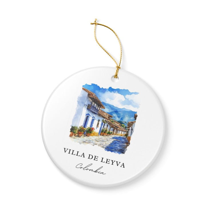 Villa de Leyva Colombia Ornament: Unique Villa de Leyva Souvenir, Villa de Leyva Colombia Xmas Decor, and Authentic Villa de Leyva Gift