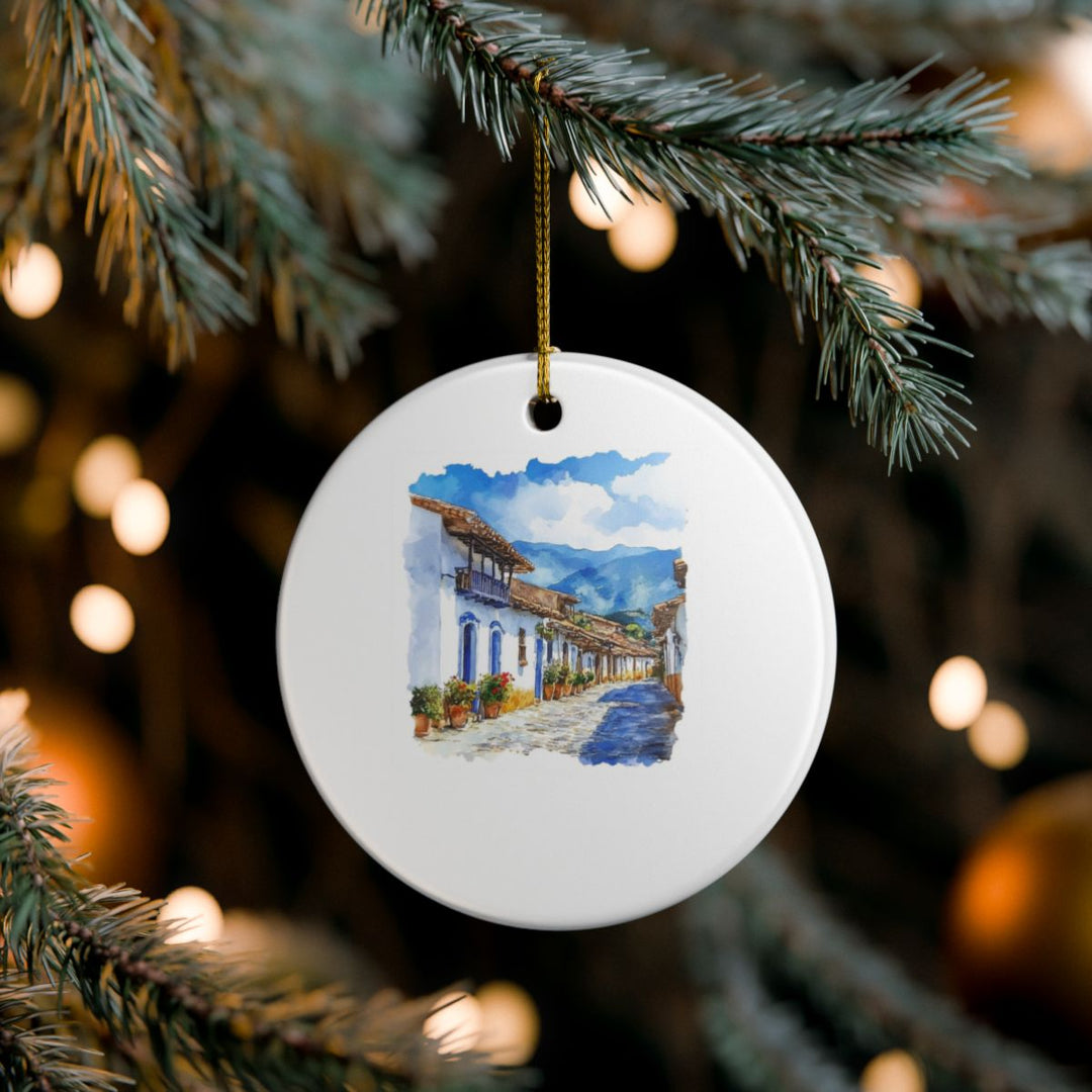 Villa DE Leyva Ornament: Unique Villa DE Leyva Souvenir, Villa DE Leyva Xmas Decor, and Authentic Villa DE Leyva Gift