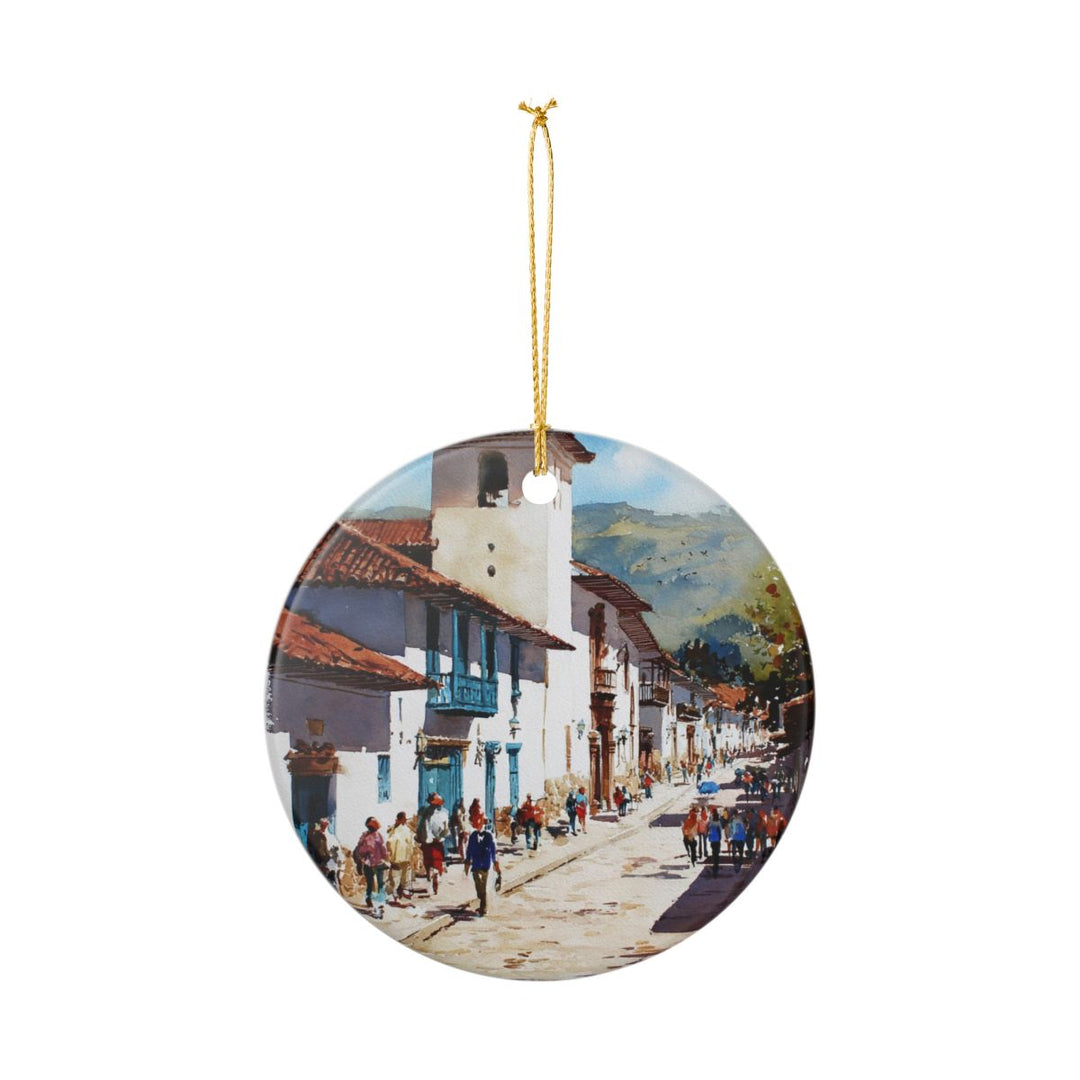 Villa DE Leyva Ornament: Unique Villa DE Leyva Souvenir, Villa DE Leyva Xmas Decor, and Authentic Villa DE Leyva Gift