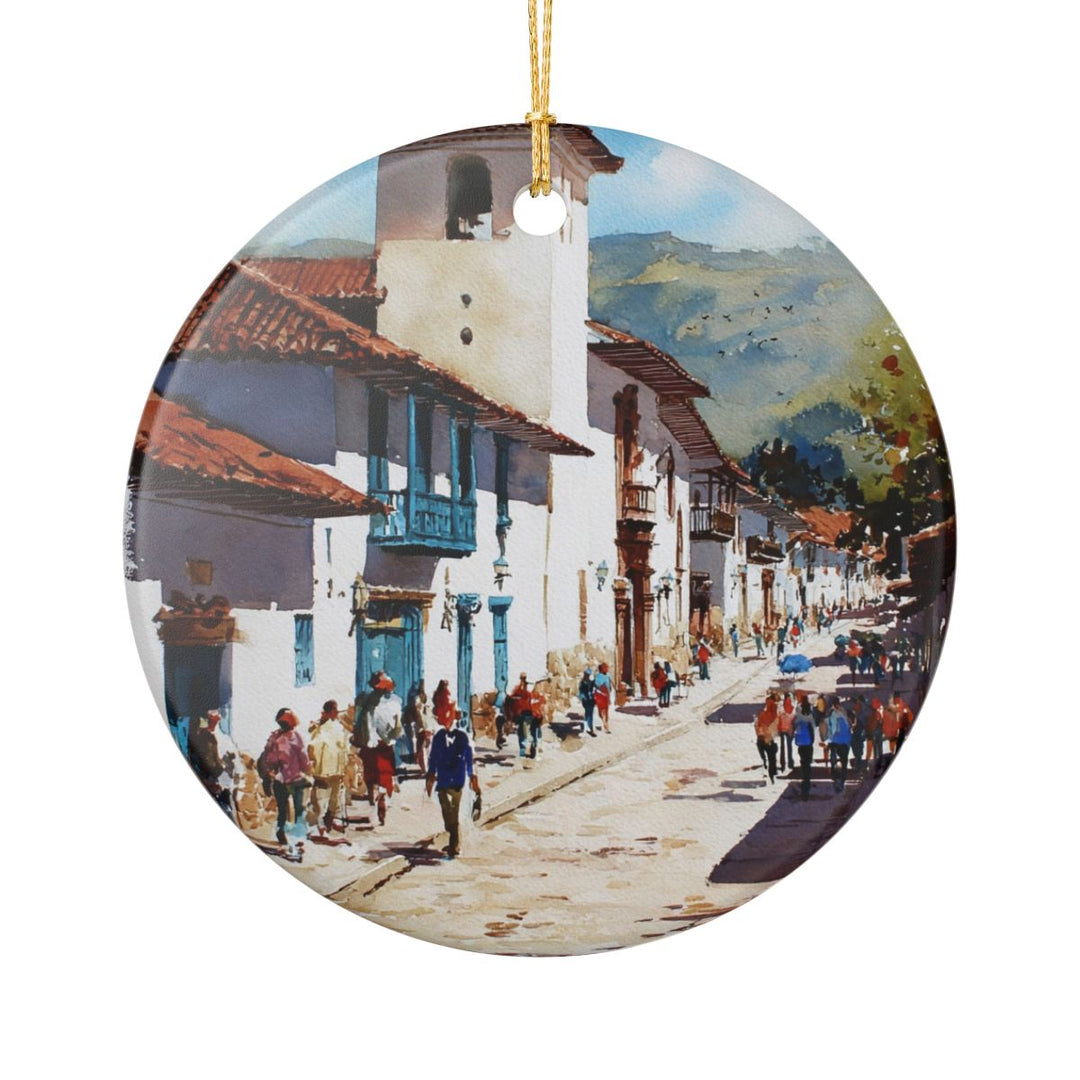 Villa DE Leyva Ornament: Unique Villa DE Leyva Souvenir, Villa DE Leyva Xmas Decor, and Authentic Villa DE Leyva Gift