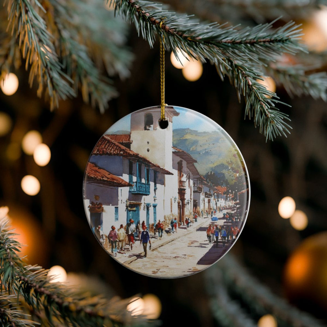 Villa DE Leyva Ornament: Unique Villa DE Leyva Souvenir, Villa DE Leyva Xmas Decor, and Authentic Villa DE Leyva Gift