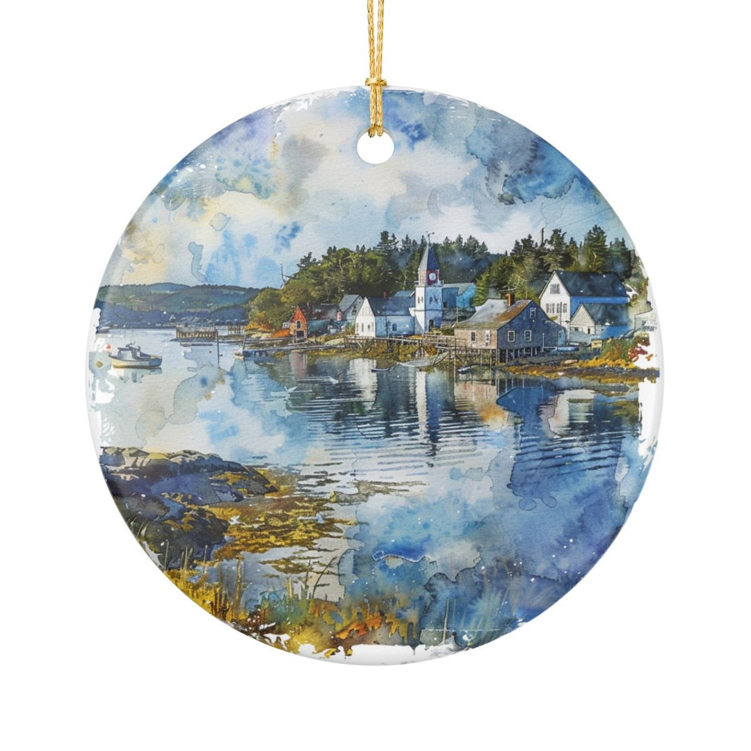 Vinalhaven ME Ornament: Unique Vinalhaven Souvenir, Vinalhaven Maine Xmas Decor, and Authentic Vinalhaven Gift