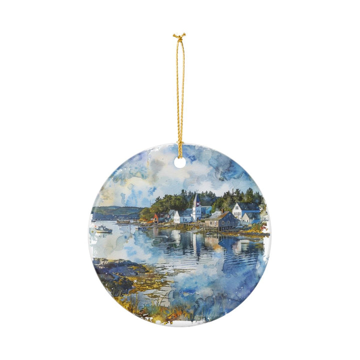 Vinalhaven ME Ornament: Unique Vinalhaven Souvenir, Vinalhaven Maine Xmas Decor, and Authentic Vinalhaven Gift