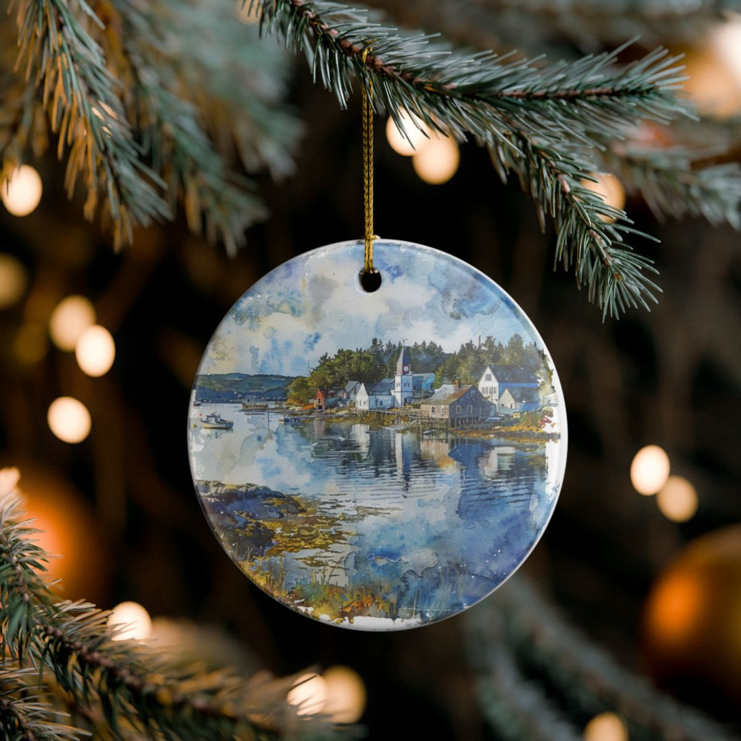 Vinalhaven ME Ornament: Unique Vinalhaven Souvenir, Vinalhaven Maine Xmas Decor, and Authentic Vinalhaven Gift