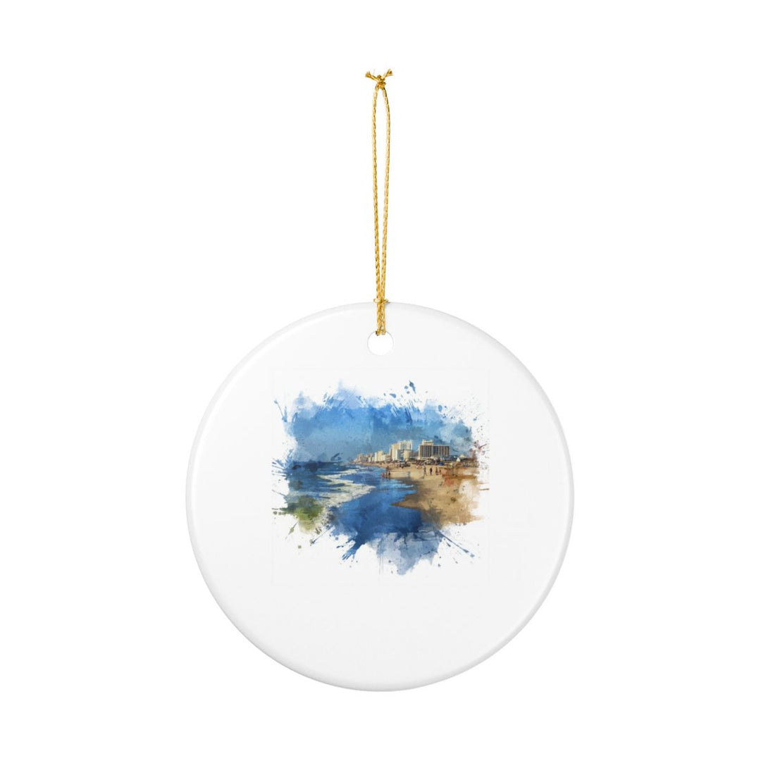 Virginia Beach Virginia Ornament: Unique Virginia Beach Souvenir, Virginia Beach Virginia Xmas Decor, and Authentic Virginia Beach Gift