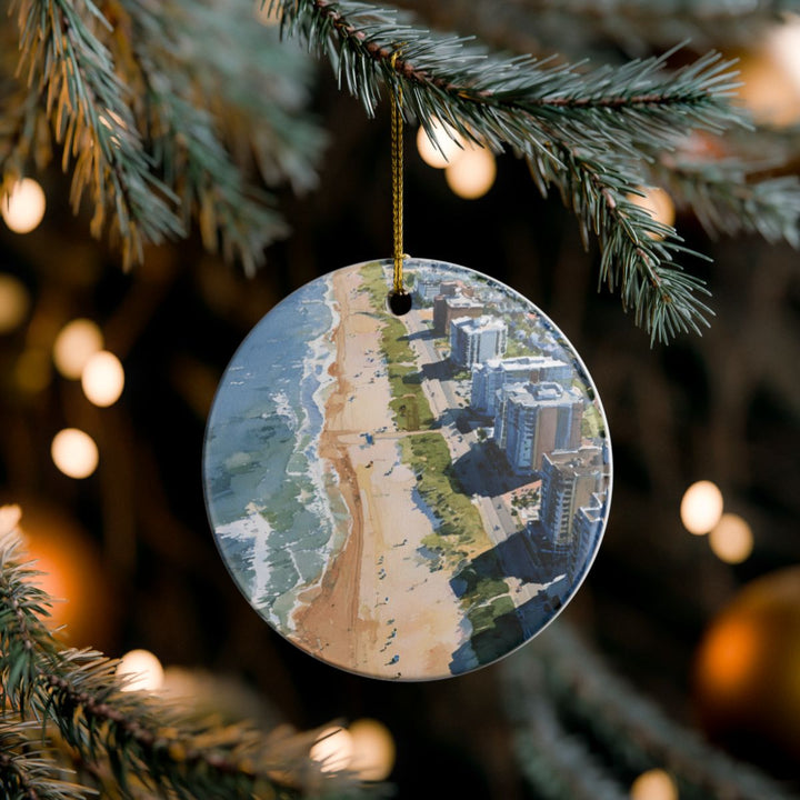 Virginia Beach Virginia Ornament: Unique Virginia Beach Souvenir, Virginia Beach Virginia Xmas Decor, and Authentic Virginia Beach Gift