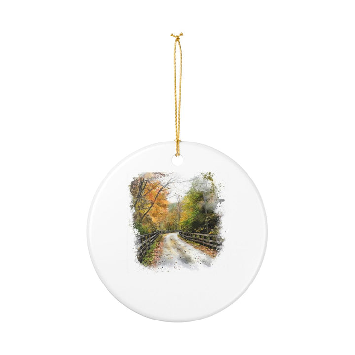 Virginia Creeper Trail Ornament: Unique Virginia Creeper Trail Souvenir, Virginia Creeper Trail Xmas Decor, and Authentic Virginia Creeper Trail Gift