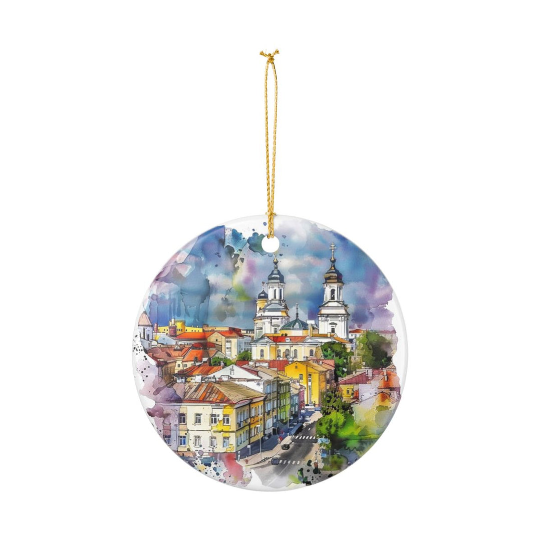 Vitebsk Belarus Ornament: Unique Vitebsk Belarus Souvenir, Vitebsk Belarus Xmas Decor, and Authentic Vitebsk Belarus Gift