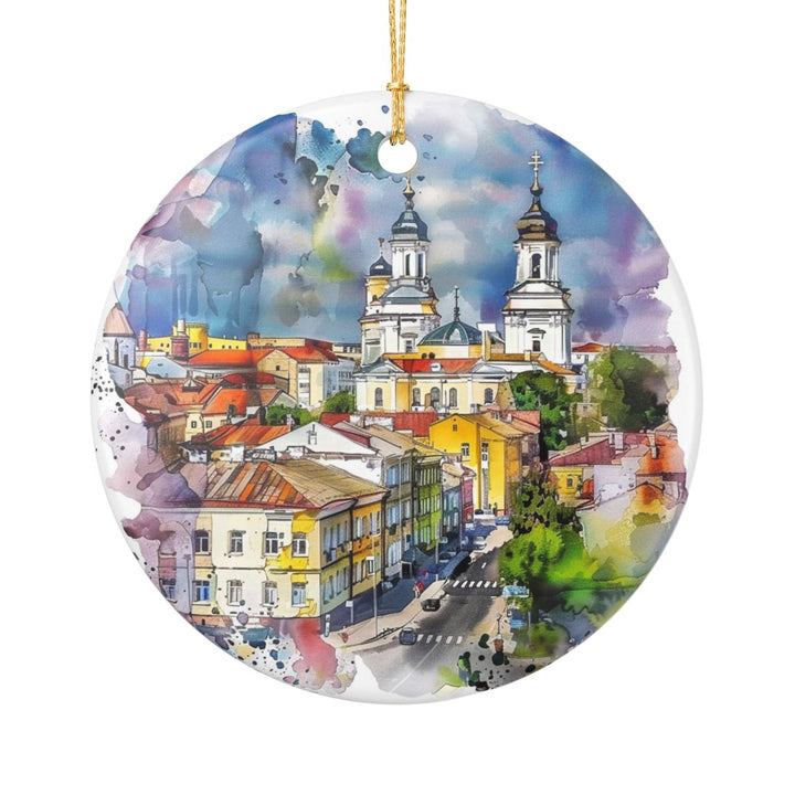 Vitebsk Belarus Ornament: Unique Vitebsk Belarus Souvenir, Vitebsk Belarus Xmas Decor, and Authentic Vitebsk Belarus Gift