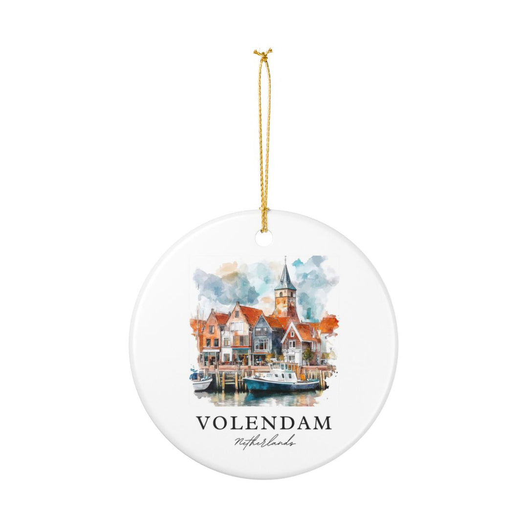 Volendam Ornament: Unique Volendam Souvenir, Volendam Xmas Decor, and Authentic Volendam Gift